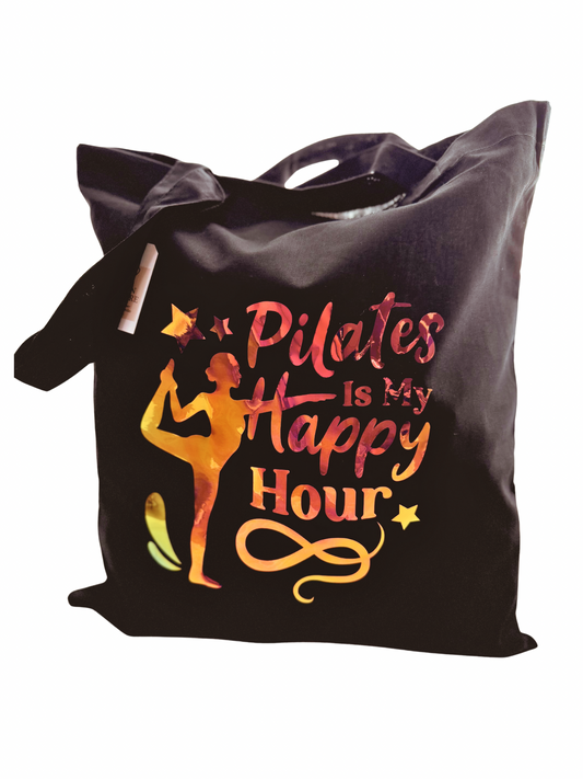 Pilates is my Happy Hour – Tote Bag | by Con Amore